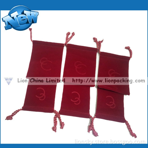 Jewelry Soft Custom Printed Velvet Pouch